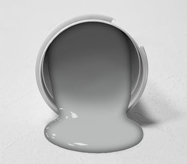 Silver Grey Paint Color #BBBDBD - wall-paint-color-vernice-bucket-rc-neutrals-011-BBBDBD
