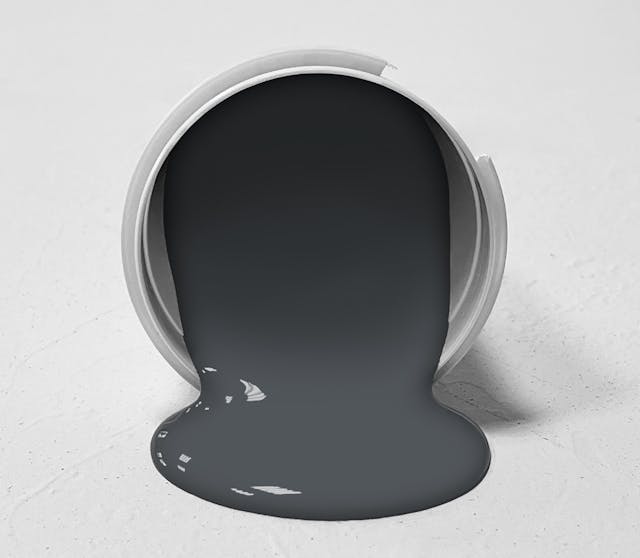 Charcoal Gray Paint Color #50565A - wall-paint-color-vernice-bucket-rc-neutrals-017-50565A