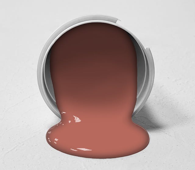 Brick Red Paint Color #B7695D - wall-paint-color-vernice-bucket-rc-reds-003-B7695D