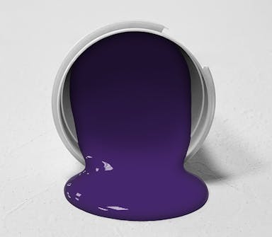 Dark Purple Paint Color #4D4E76 - wall-paint-color-vernice-bucket-rc-reds-016-4D4E76