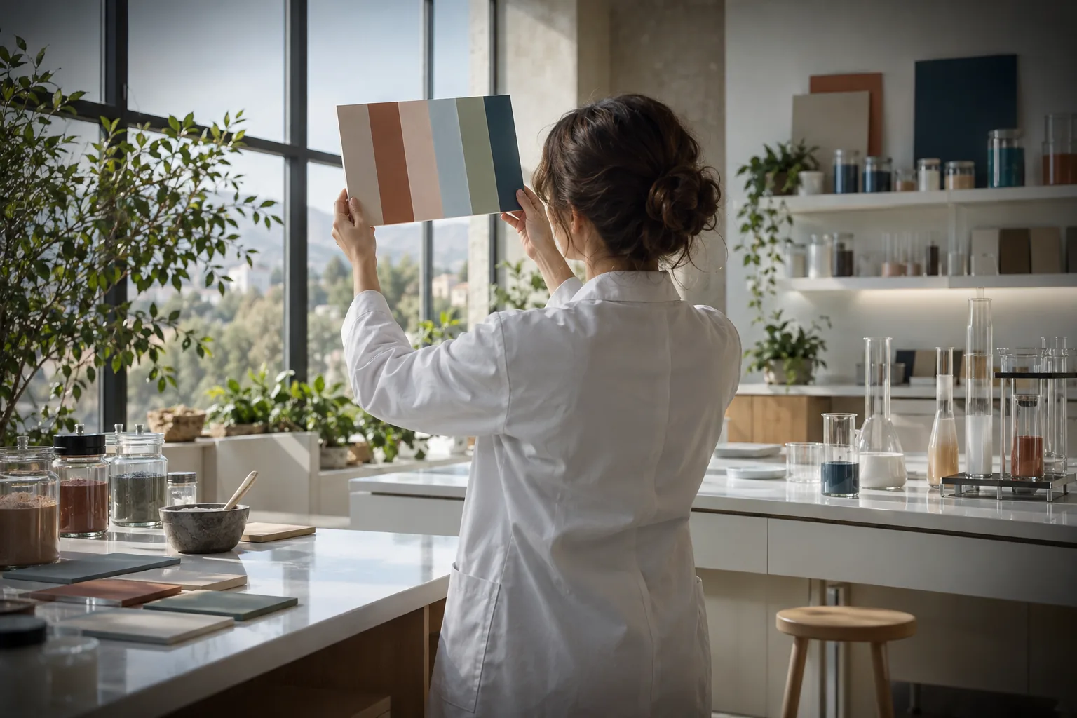 Research and sustainability - eco-friendly paint innovation